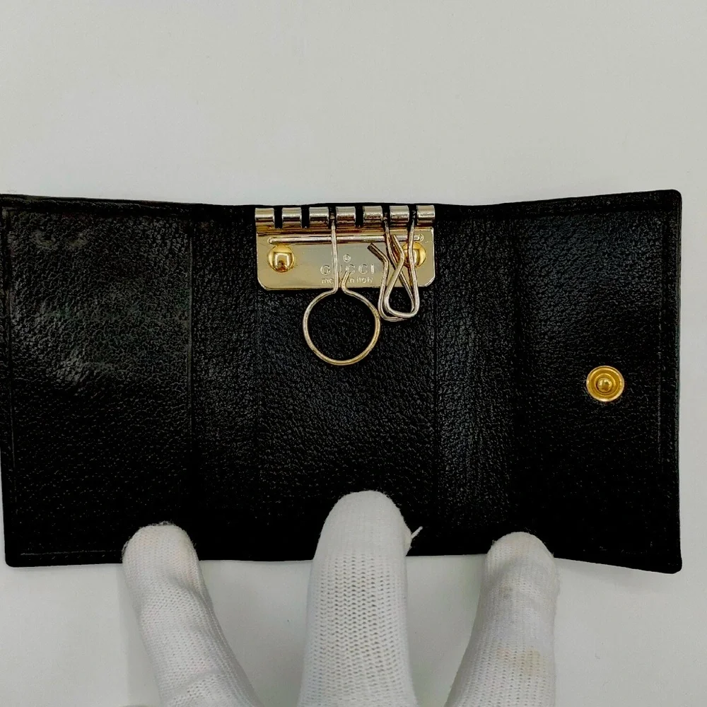 Gucci Sherry Line Key Holder Vintage - Picture 10 of 11